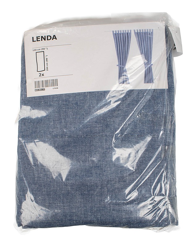 IKEA LENDA verho, 140x250 cm, 1 kpl - Laukut, lompakot ja reput - 10105574786 - 0