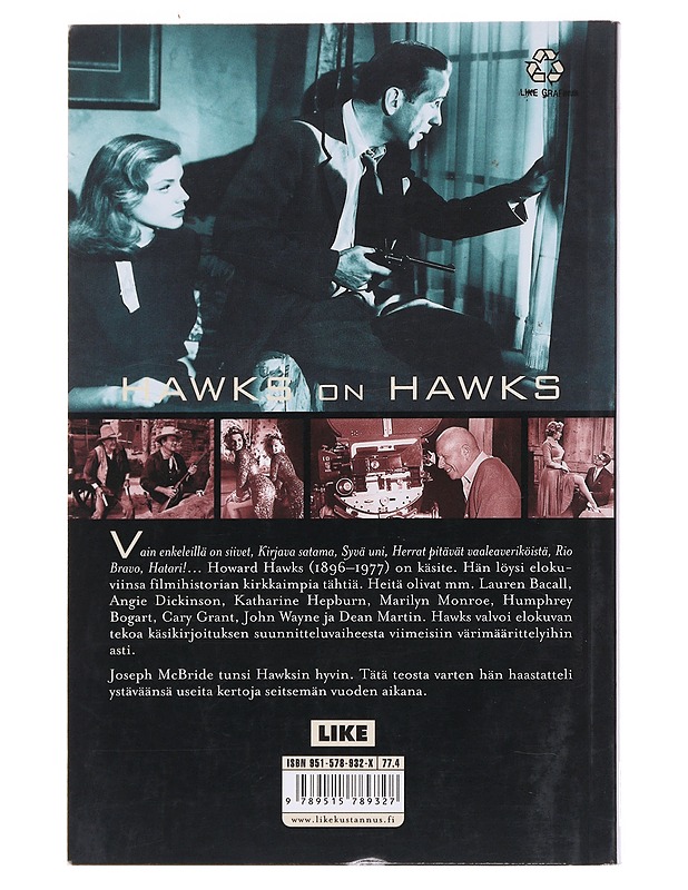 Hawks on Hawks - McBride, Joseph - Elämäkerrat ja muistelmat - 10105574791 - 1