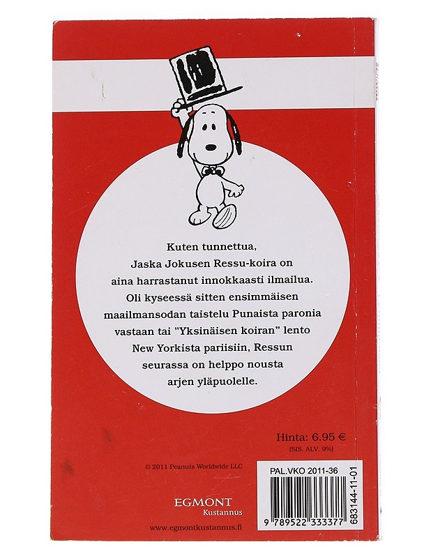 Ressu : lentäjä-ässä - Schulz, Charles M. - Sarjakuvat - 10105574804 - 1