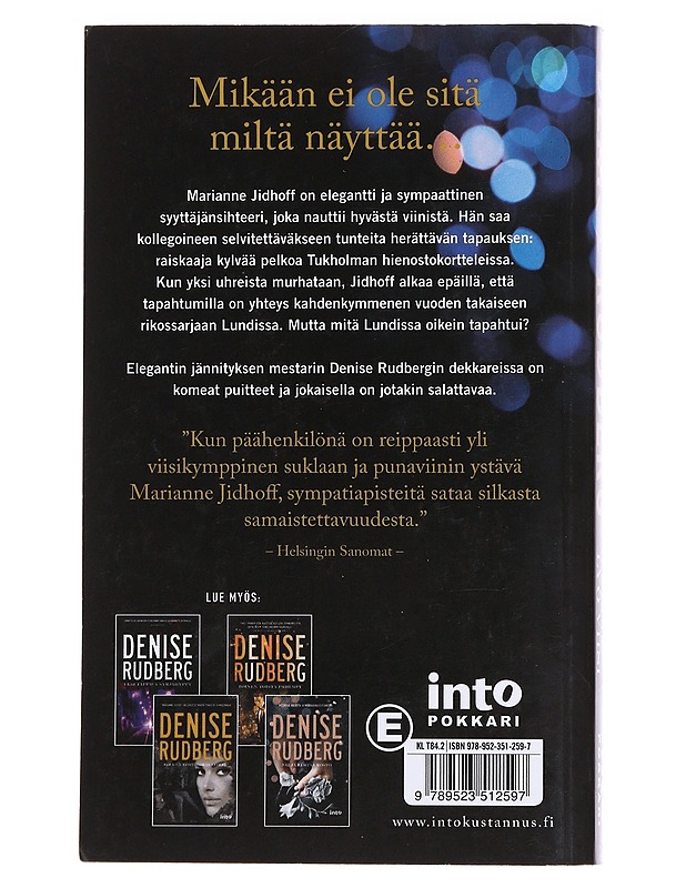 Kun kello lyö viisi - Rudberg, Denise - Romaanit ja novellit - 10105574812 - 1