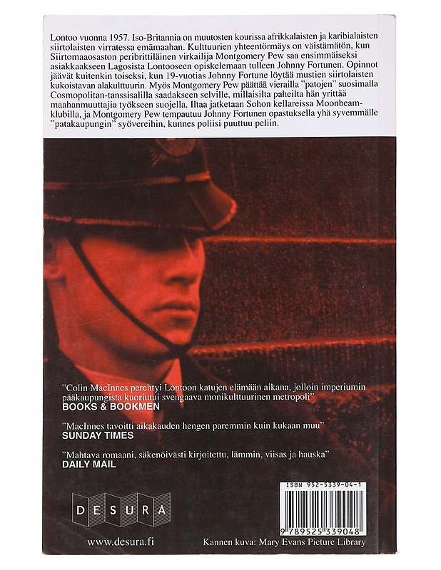 Patakaupunki - MacInnes, Colin - Romaanit ja novellit - 10105574816 - 1
