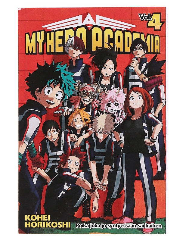 My Hero Academia / Vol. 4 Poika joka jo syntyessään sai kaiken - Horikoshi, Kohei - Sarjakuvat - 10105574822 - 0