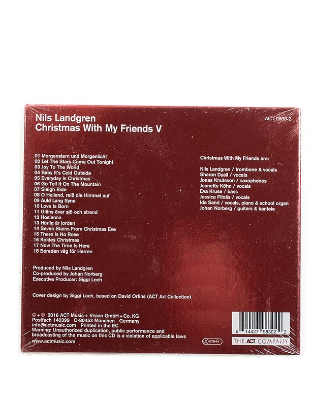 Nils Landgren - Christmas with my friends V - CD - Musiikki ja elokuvat - 10105574845 - 1