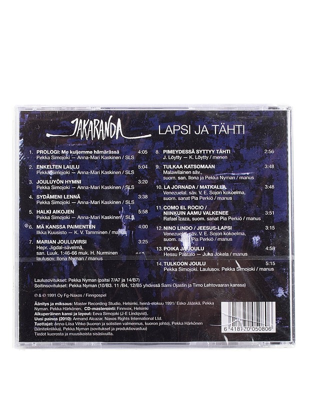 Jakaranda - Lapsi ja tähti - CD - Musiikki ja elokuvat - 10105574868 - 1