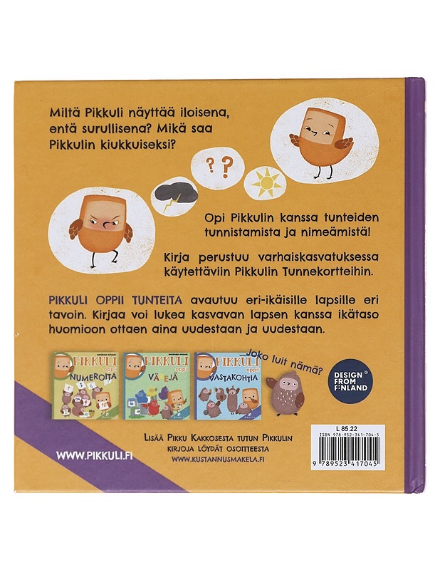 Pikkuli oppii tunteita - Metsämarja Aittokoski - Lastenkirjat - 10105574880 - 1