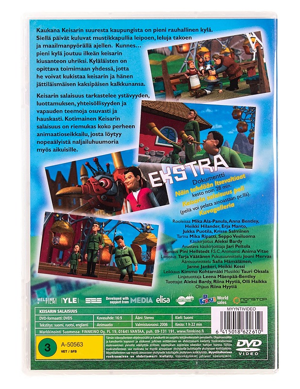 Keisarin salaisuus - DVD - DVD-elokuvat - 10105574885 - 1
