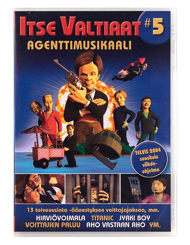 Itse valtiaat #5 Agenttimusikaali  - DVD - DVD-elokuvat - 10105574887 - 0