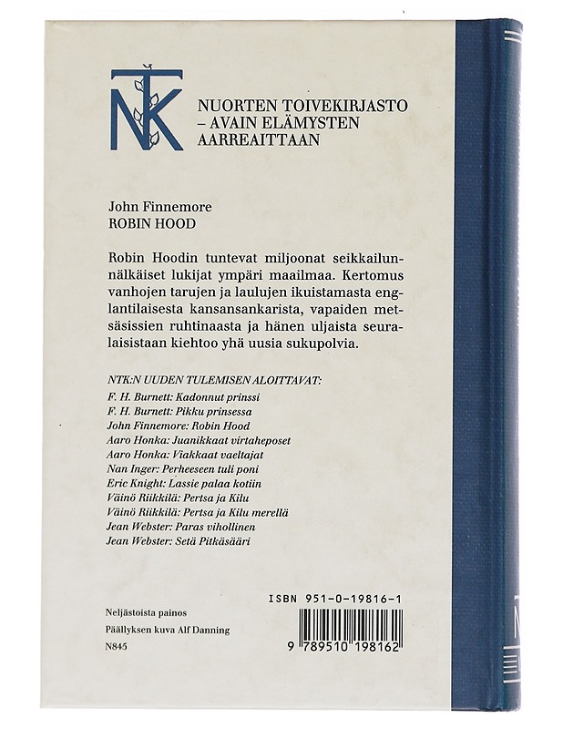Robin Hood ja hänen iloiset toverinsa - John Finnemore - Romaanit ja novellit - 10105574921 - 1