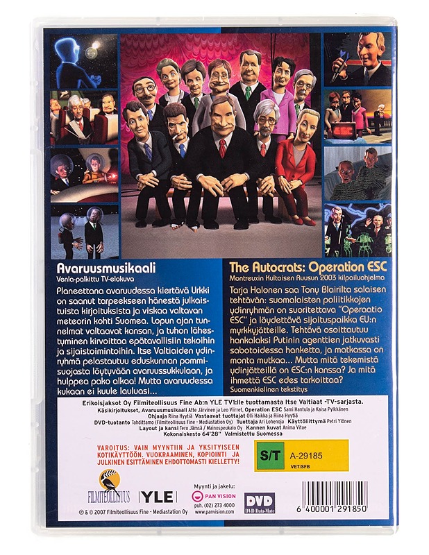 Itse valtiaat Avaruusmusikaali  - DVD - DVD-elokuvat - 10105574932 - 1