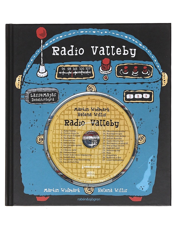 Radio Valleby / Sigges frågelåda med Vallebytoppen - Widmark, Martin - Lastenkirjat - 10105574940 - 0