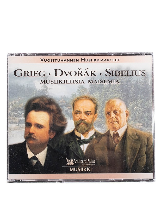 Grieg, Dvorak ja Sibelius - Musiikillisia maisemia - CD - Musiikki ja elokuvat - 10105574947 - 0