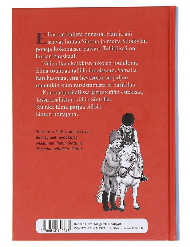 Hieno hyppy, Sinttu - Lin Hallberg - Lastenkirjat - 10105574952 - 1