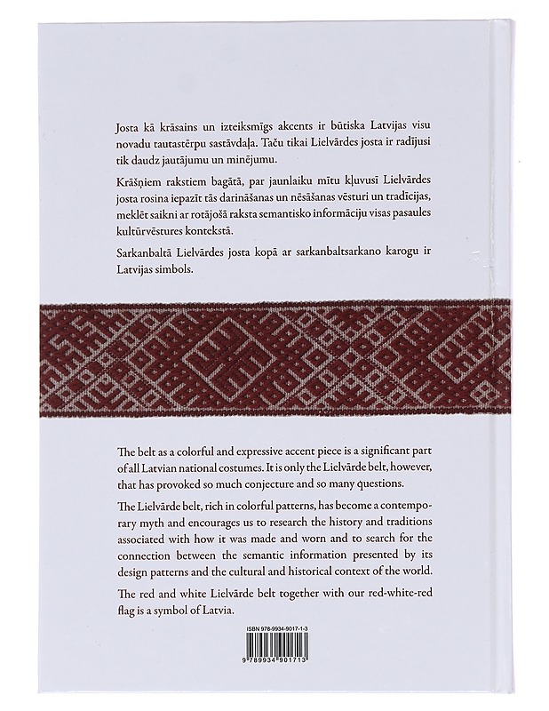 Lielv?rdes josta : no senatnes l?dz m?sdien?m = The Lielv?rde Belt : from ancient to modern times - Strode, Raimonda - Historiakirjat - 10105574957 - 1