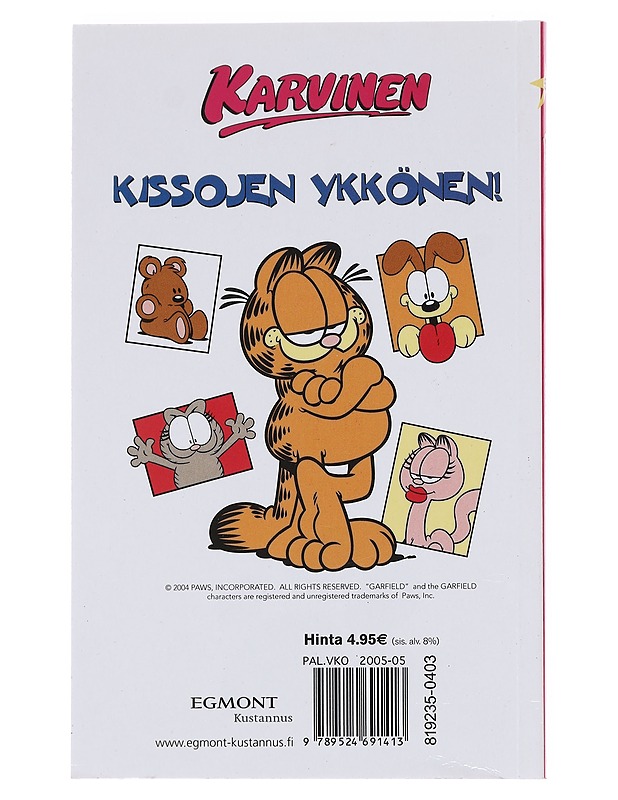 Karvinen : kattikaruselli - Davis, Jim - Sarjakuvat - 10105574968 - 1