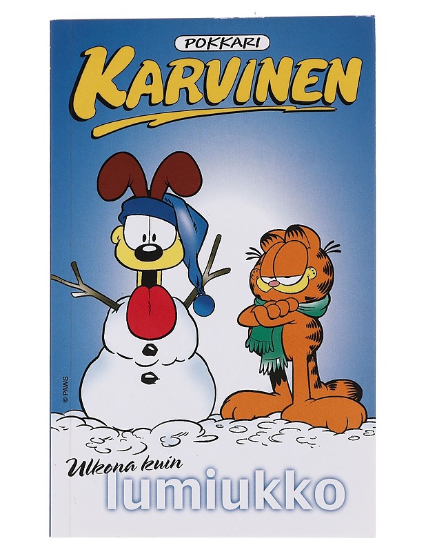 Karvinen : ulkona kuin lumiukko - Davis, Jim - Sarjakuvat - 10105574984 - 0