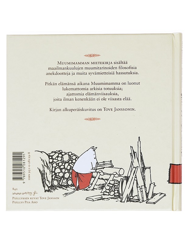 Muumimamman mietekirja - Tove Jansson - Kaunokirjallisuus - 10105575024 - 1