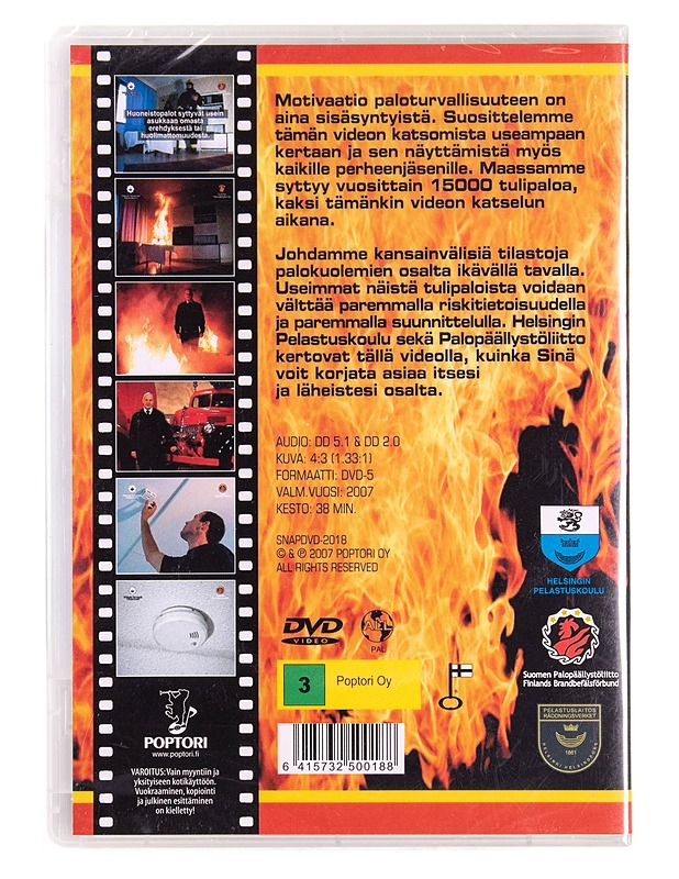 Joka kodin paloturvallisuusopas - DVD  - DVD-elokuvat - 10105575020 - 1