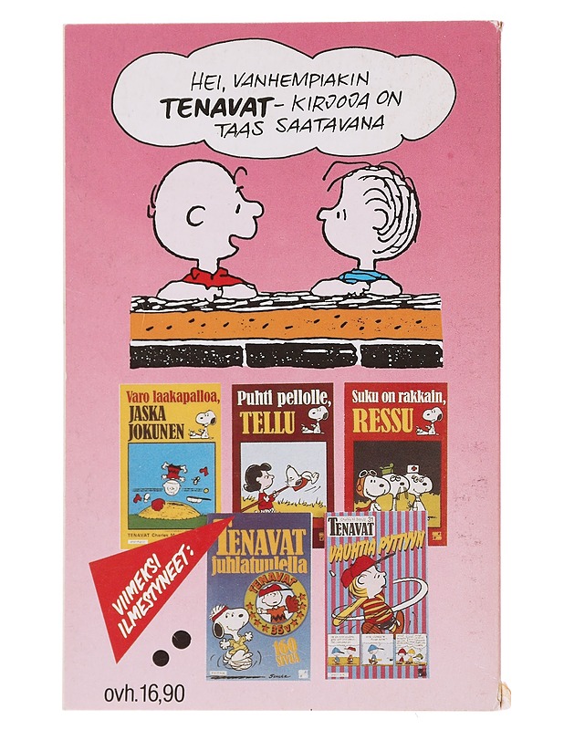 Tenavat n:o 32 Pakko kertoa - Charles M. Schulz - Sarjakuvat - 10105575036 - 1