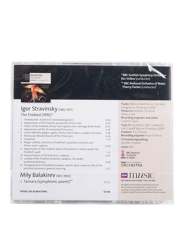 Stravinsky ja Balakirev - Volume 19, Number 9 - CD - Musiikki ja elokuvat - 10105575042 - 1