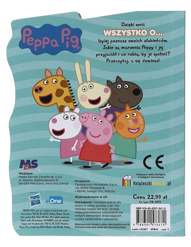 Peppa Pig: Wszystko o... Mielkich Marzeniach (Kaikki Suurista Unelmista) - Lastenkirjat - 10105575044 - 1
