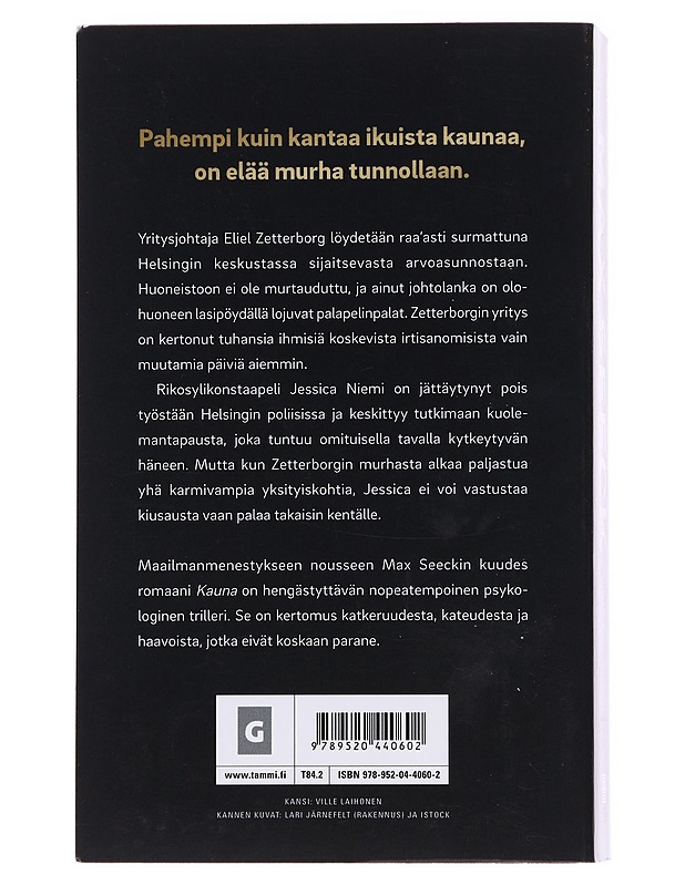 Kauna - Max Seeck - Romaanit ja novellit - 10105575055 - 1