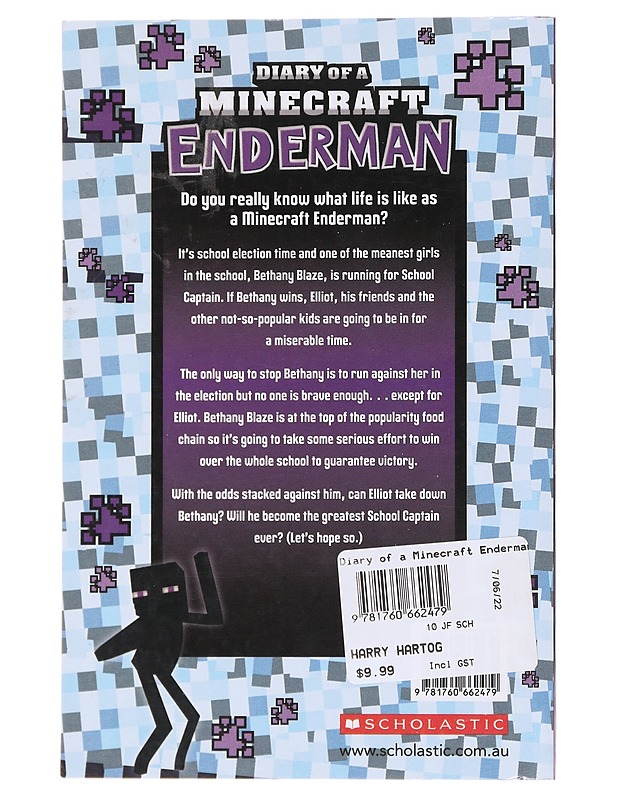 Diary of Minecraft Enderman, book 2 - Pixel Kid, Zack Zombie - Tietokirjat - 10105575063 - 1
