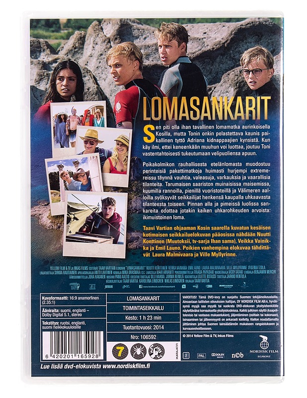 Lomasankarit - DVD - DVD-elokuvat - 10105575067 - 1