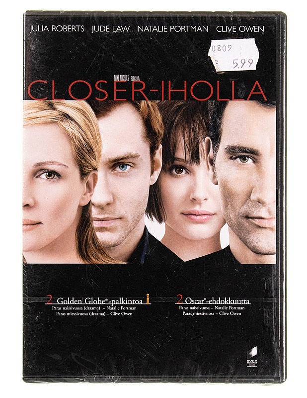 Closer - Iholla - DVD  - DVD-elokuvat - 10105575075 - 0
