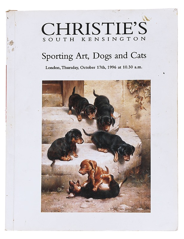 Chriestie's South Kensington: Sporting Art, Dogs and Cats - Taide- ja kulttuurikirjat - 10105575081 - 0