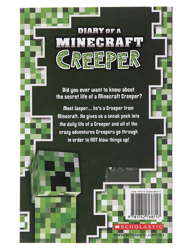 Diary of Minecraft Creeper, book 1 - Pixel Kid, Zack Zombie - Tietokirjat - 10105575085 - 1