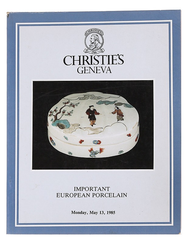 Chriestie's Geneva: important european porcelain - Taide- ja kulttuurikirjat - 10105575094 - 0