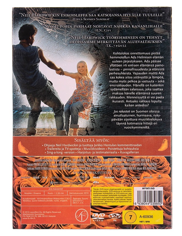 Jos rakastat - DVD  - DVD-elokuvat - 10105575104 - 1