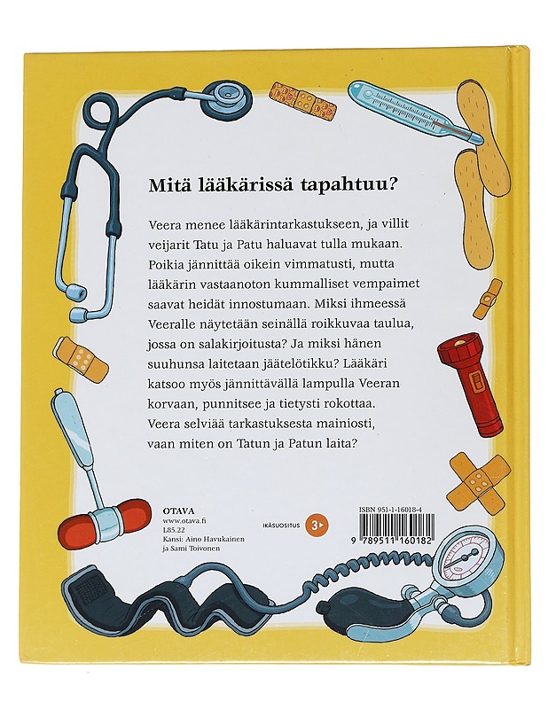 Veera lääkärissä - Havukainen, Aino - Lastenkirjat - 10105575132 - 1