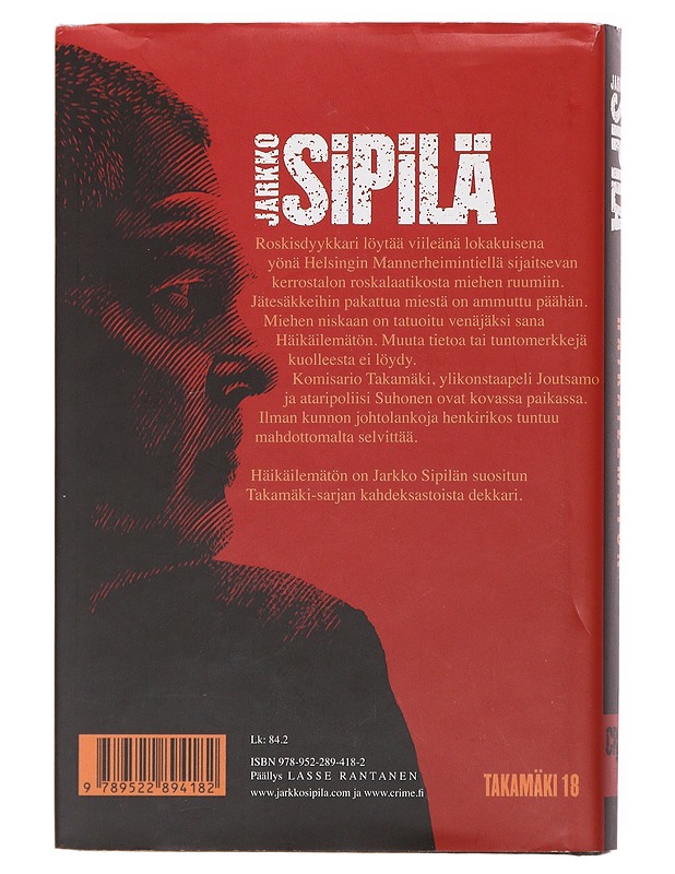 Häikäilemätön - Jarkko Sipilä - Jännitys ja dekkarit - 10105575152 - 1
