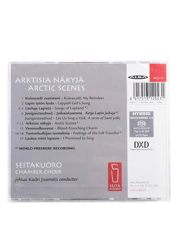 Seitakuoro - Arktisia näkyjä - CD - Musiikki ja elokuvat - 10105575167 - 1