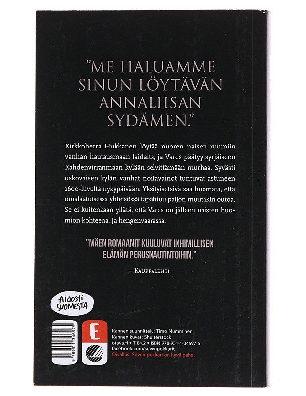 Vares ja kaidan tien kulkijat - Reijo Mäki - Romaanit ja novellit - 10105575178 - 1