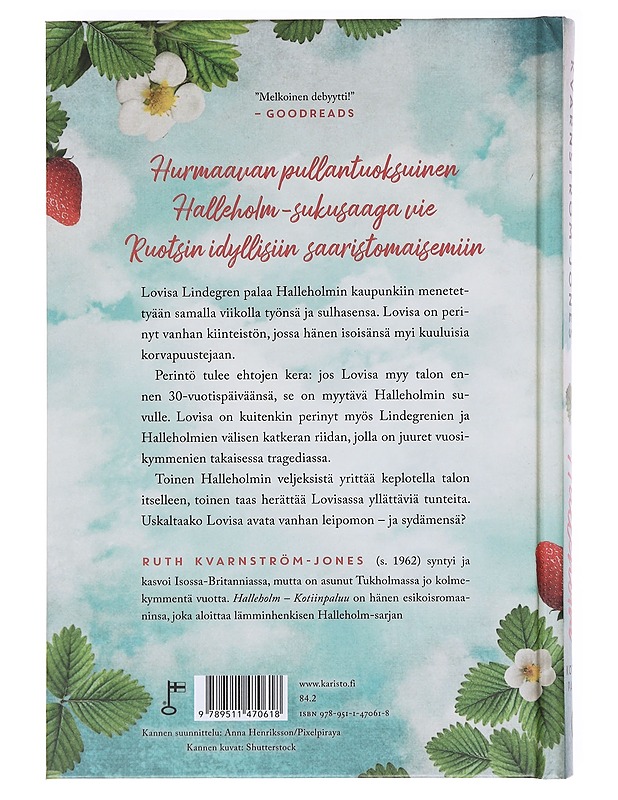 Kotiinpaluu - Kvarnström-Jones, Ruth - Romaanit ja novellit - 10105575176 - 1