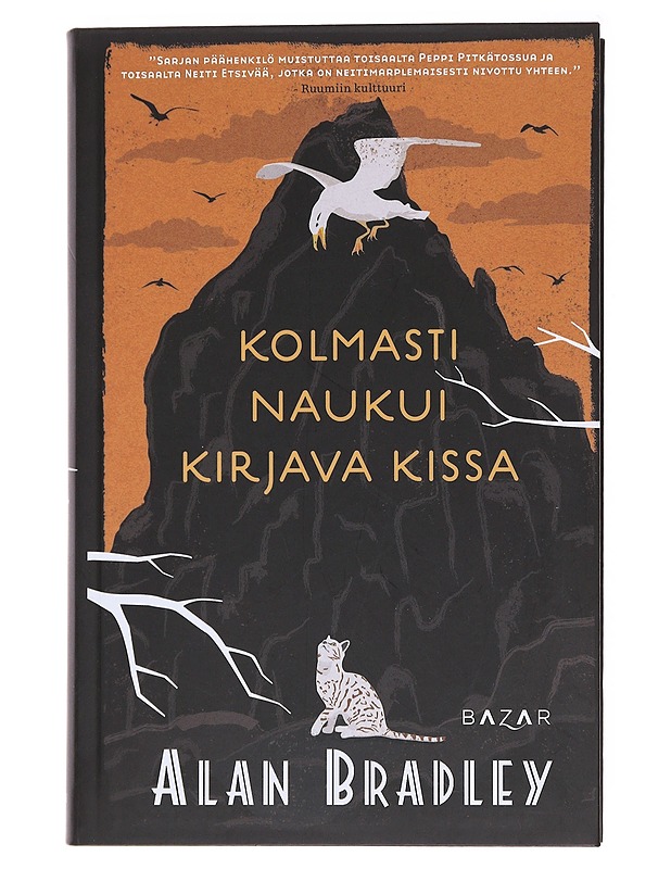 Kolmasti naukui kirjava kissa - Bradley, Alan - Romaanit ja novellit - 10105575214 - 0