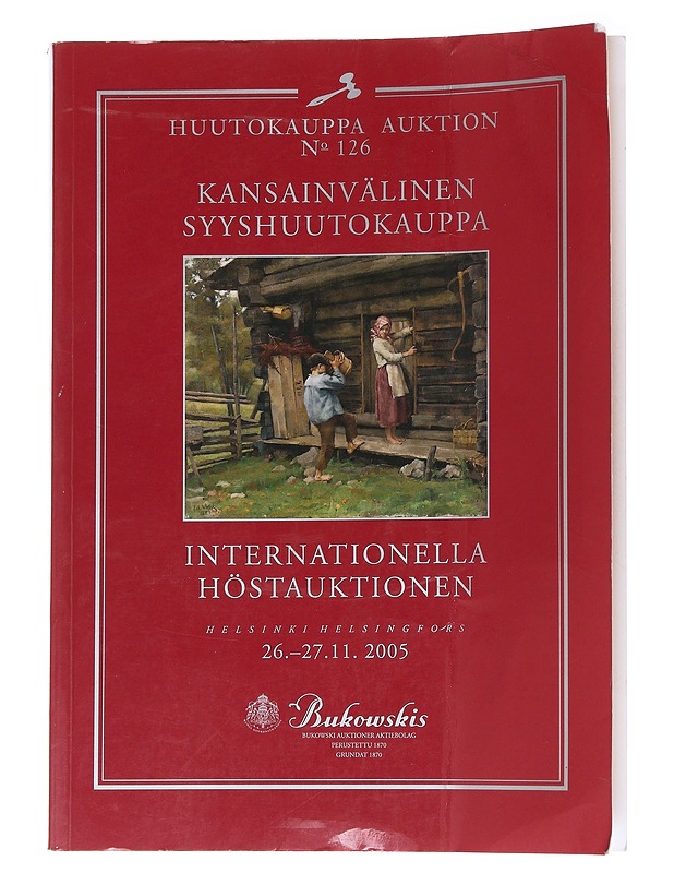 Huutokauppa No 126 - Bukowski's - Taide- ja kulttuurikirjat - 10105575227 - 0