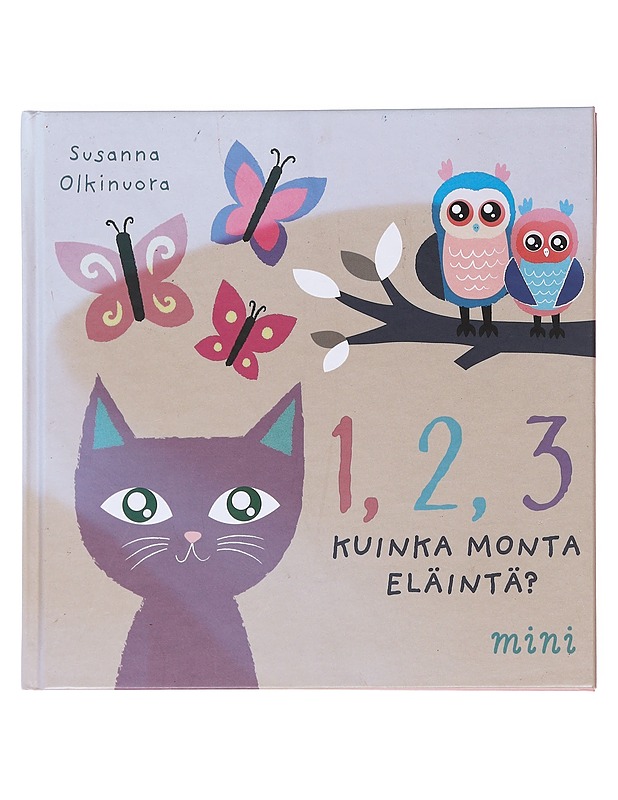 1, 2, 3 : kuinka monta eläintä? - Susanna Olkinuora - Lastenkirjat - 10105575225 - 0