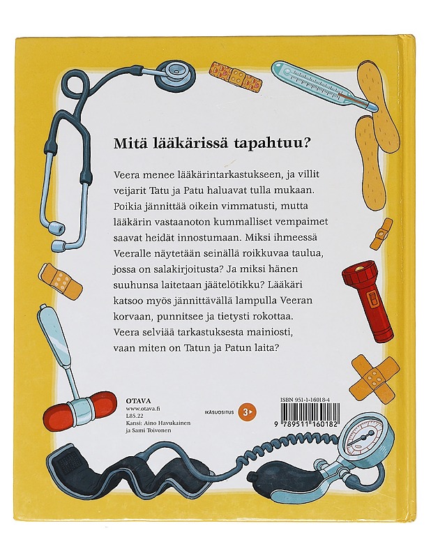 Veera lääkärissä - Havukainen, Aino - Lastenkirjat - 10105575239 - 1