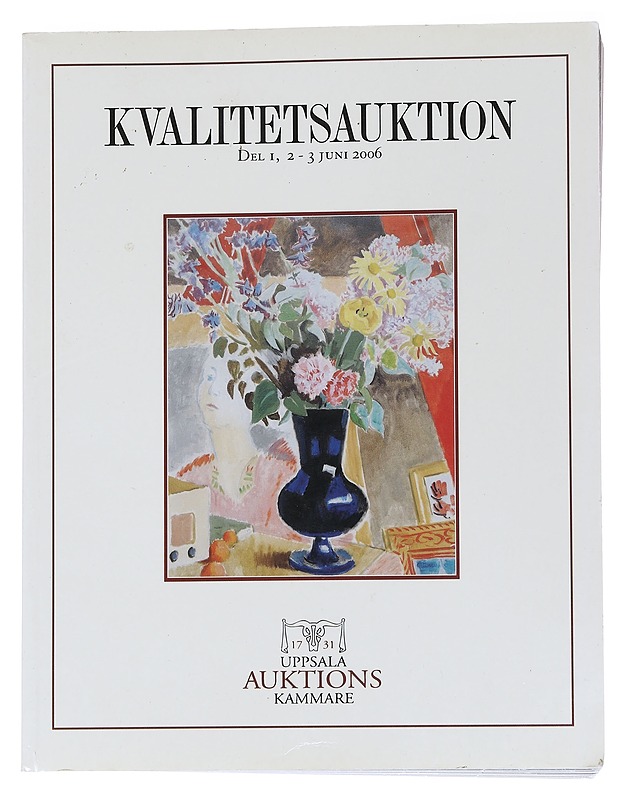 Kvalitetsauktion Del 1, 2-3 juni 2006 - Uppsala auktionskammare - Taide- ja kulttuurikirjat - 10105575253 - 0