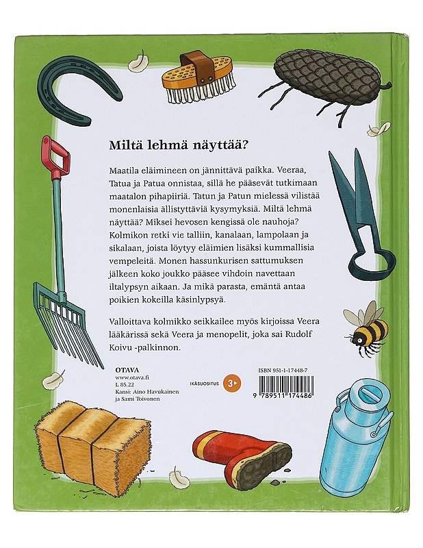 Veera ja maatalon eläimet - Toivonen, Sami - Lastenkirjat - 10105575259 - 1