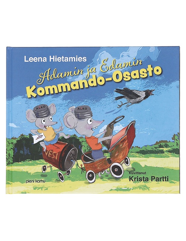 Adamin ja Edamin Kommando-osasto - Hietamies, Leena - Lastenkirjat - 10105575263 - 0