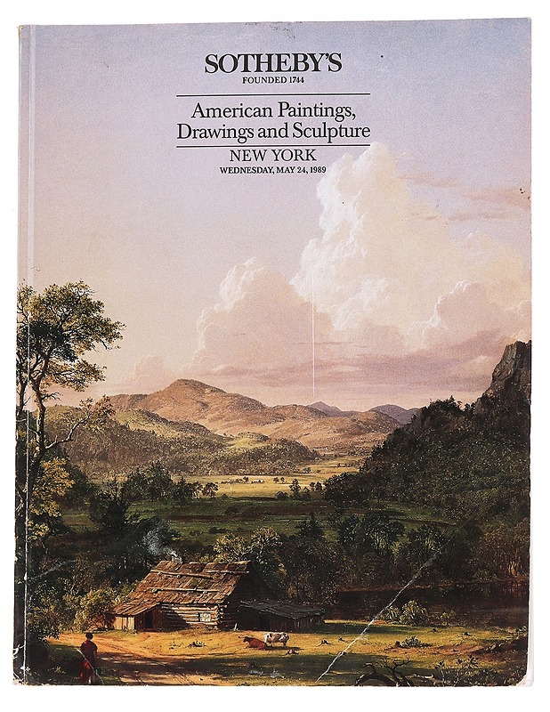 Sale 5860 : American Paintings, Drawings and Sculpture May 24 1989 - Sotheby's New York - Taide- ja kulttuurikirjat - 10105575297 - 0