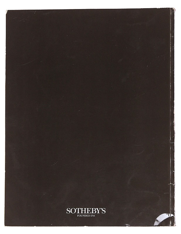 Sale 5860 : American Paintings, Drawings and Sculpture May 24 1989 - Sotheby's New York - Taide- ja kulttuurikirjat - 10105575297 - 1
