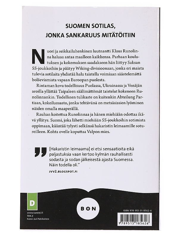 Hakaristin leimaama - Ville Kaarnakari - Romaanit ja novellit - 10105575298 - 1