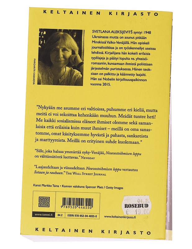 Neuvostoihmisen loppu : kun nykyhetkestä tuli second handia - Aleksijevits, Svetlana - Historiakirjat - 10105575304 - 1