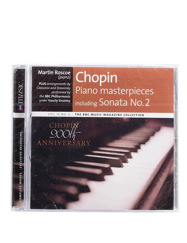 Chopin - Piano masterpieces including Sonata No. 2 - CD - Musiikki ja elokuvat - 10105575311 - 0