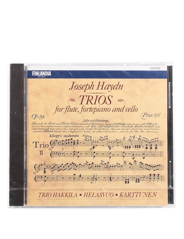 Joseph Haydn - Trios for fortepiano, flute and cello - CD - Musiikki ja elokuvat - 10105575317 - 0
